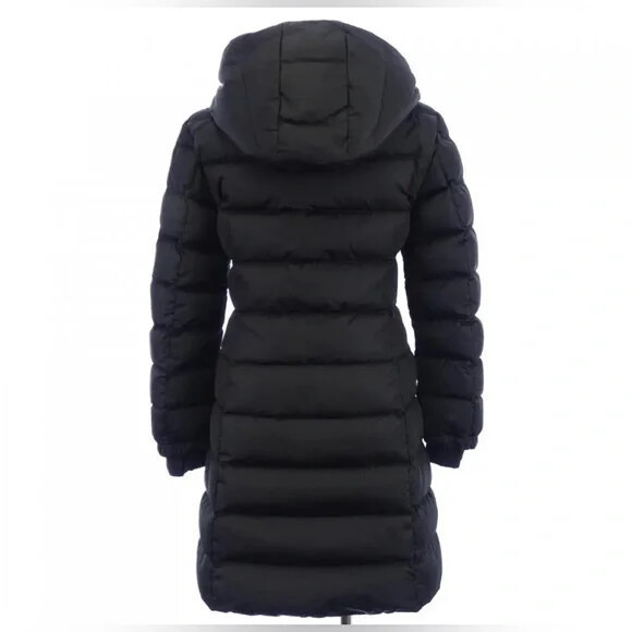 New Moncler Betulong Jacket Down Coat Black Zip Mid Length New Moncler Betulong Jacket Down Coat Black Zip Mid Length