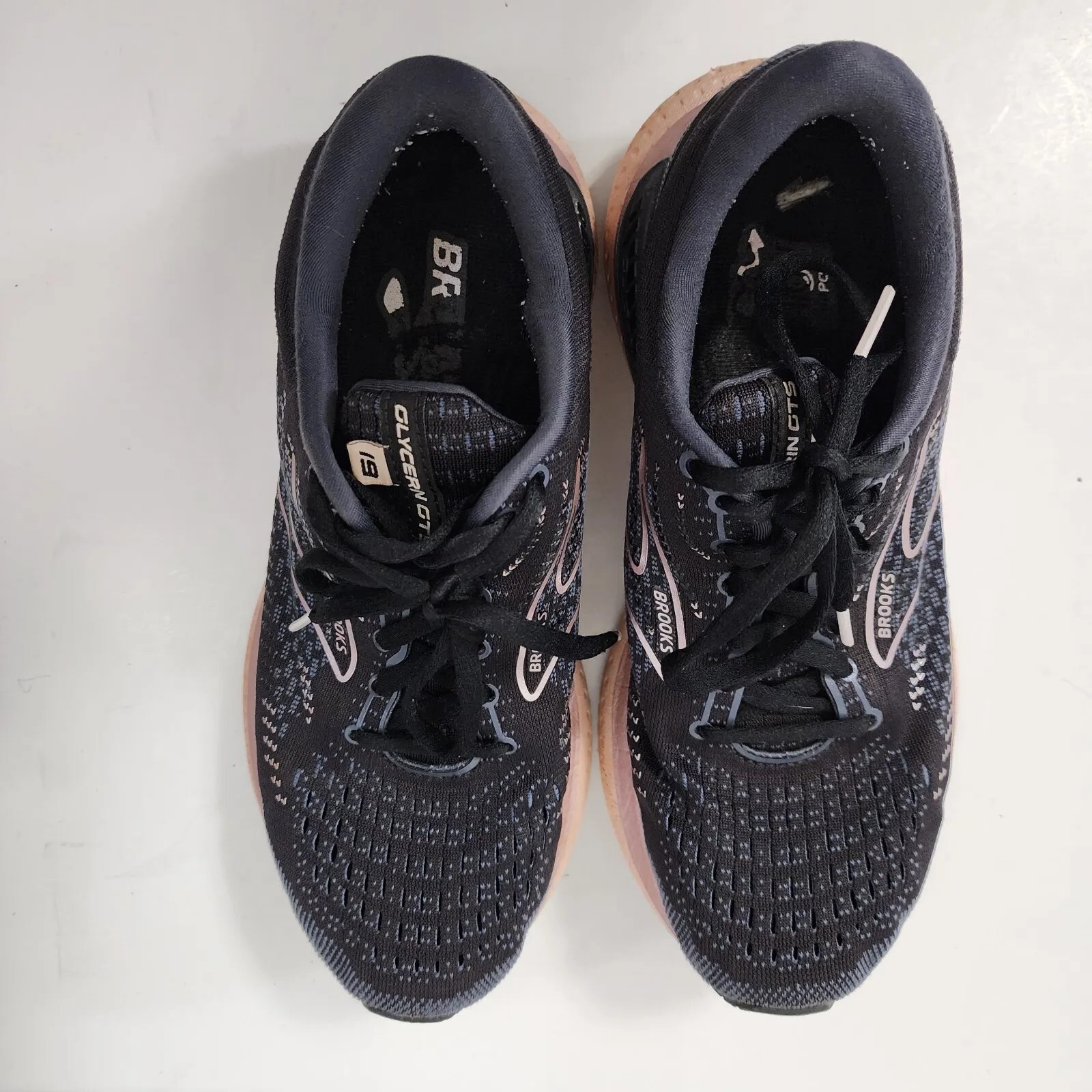 Size 8 Brooks Glycerin Black for sale online eBay