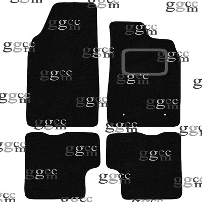 FOR DACIA DUSTER 2 2018 & ONWARDS TAILORED BLACK CARPET CAR FLOOR MATS. (2 CLPS)