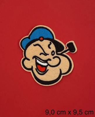 Bügelbild, Aufbügler, Aufnäher, Patch, Flicken für POPEYE* Fans/MATROSE/SPINAT