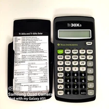 TI-30Xa SCIENTIFIC CALCULATOR "TESTED" Texas Instruments