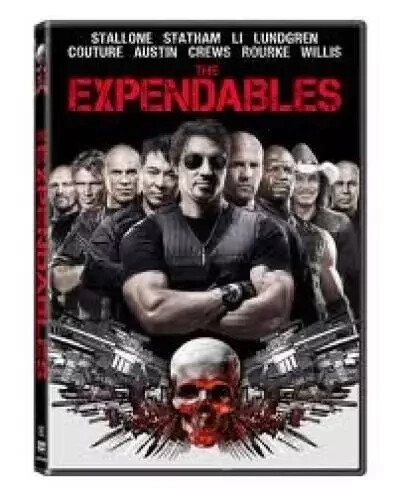 THE EXPENDABLES (BLU-RAY) VG Disc + Cover Art - NO CASE - Picture 1 of 1