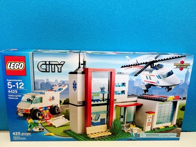lego city helicoptero ambulancia