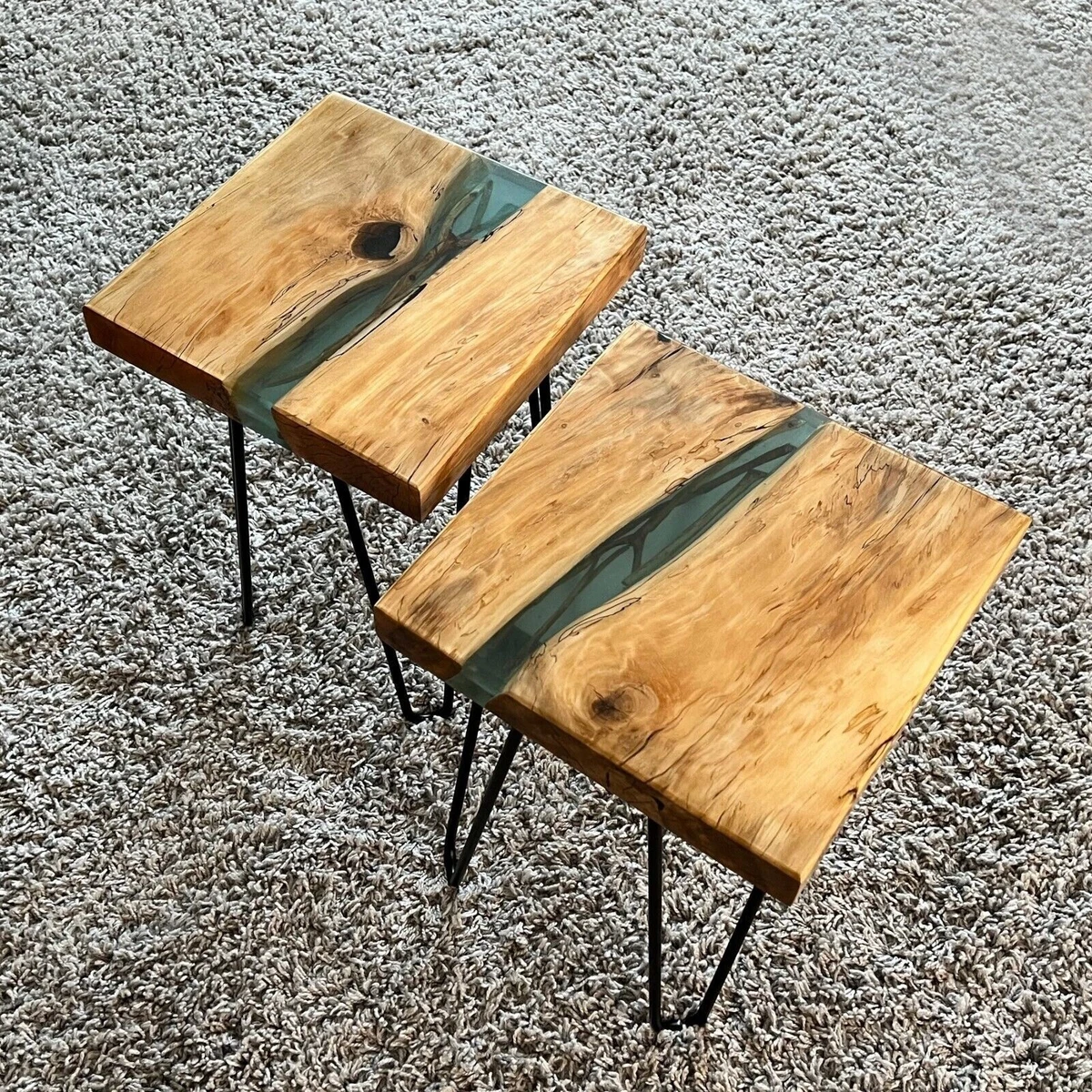 Live Edge End Table