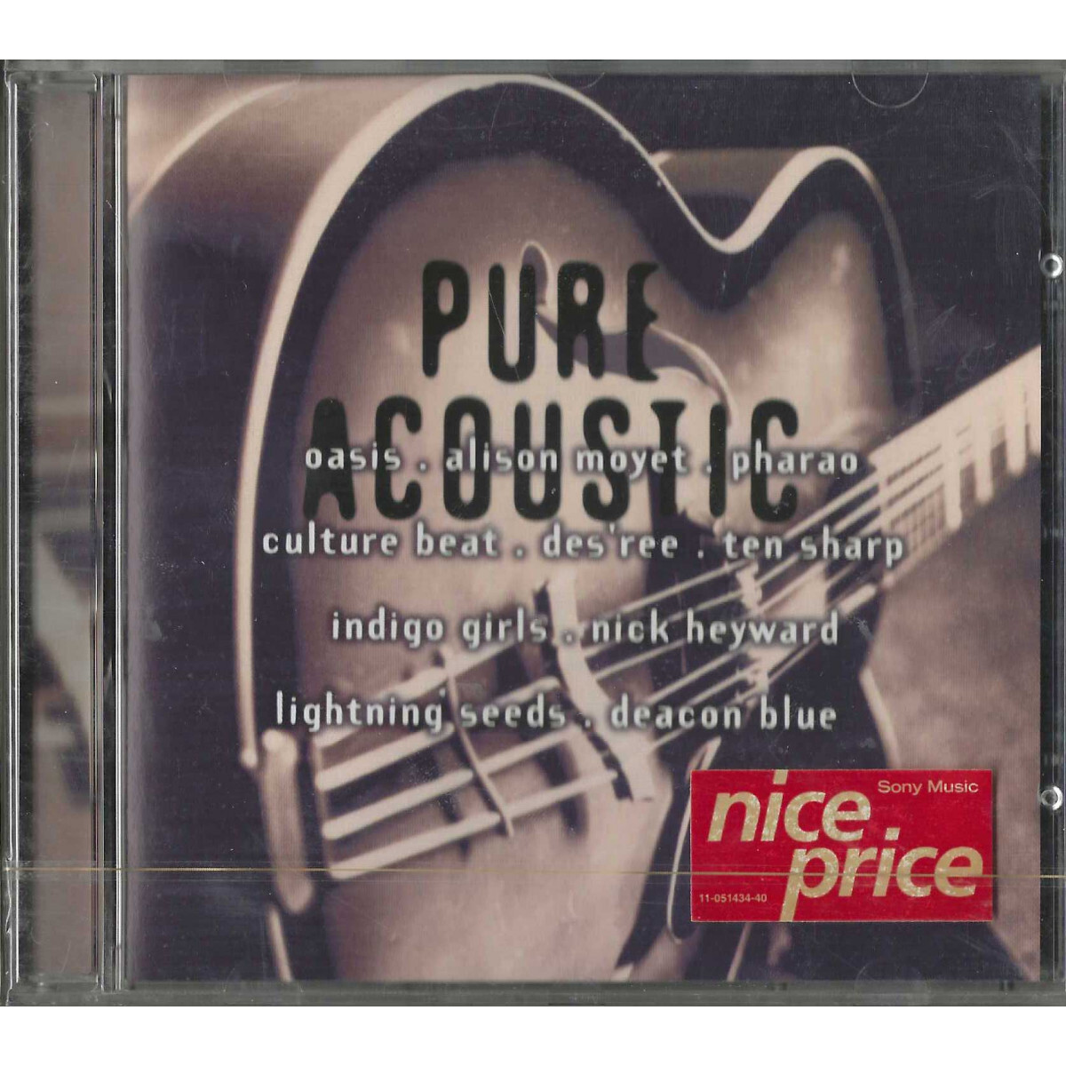 Various CD Pure Acoustic / Columbia – COL 4839512 Sealed
