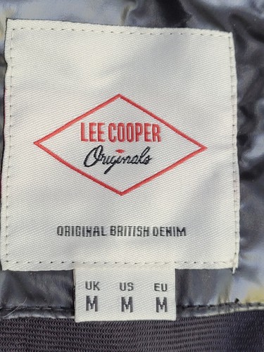 LEE COOPER Men's Black Down & Feather Padded Puffer Jacket Size S/M ** BNWOT - Picture 12 of 17