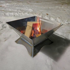 Mini Steel Fire Pit DIY Welding Kit | Weld it Yourself CNC Laser (Not Plasma!)