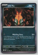 Chi-Yu #59 Prices | Pokemon Pitch Black | Pokemon Cards
