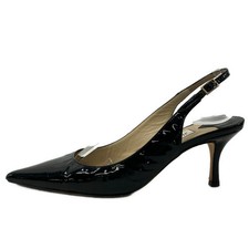 JIMMY CHOO Black Patent Leather Women's Sandals