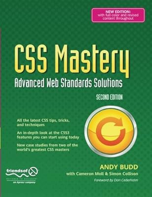 CSS Mastery: Advanced Web Standards Solutions, Budd, Andy, gebraucht; sehr gutes Buch
