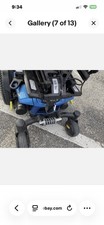 Quantum J4 Power Wheel Chair with NE Control blue
