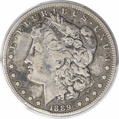1889-CC Morgan Silver Dollar F15 PCGS | eBay