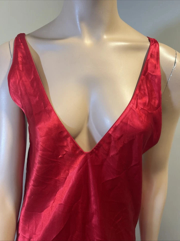 Maxi Camisón Largo Vintage Frederick’s Of Hollywood Vestido Sin Mangas Lencería Talla M Foto 2 de 4