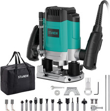 Fresatrice Verticale Elettrica 1200 W 16000-30000 RPM , Fresatrice per Legno Mul