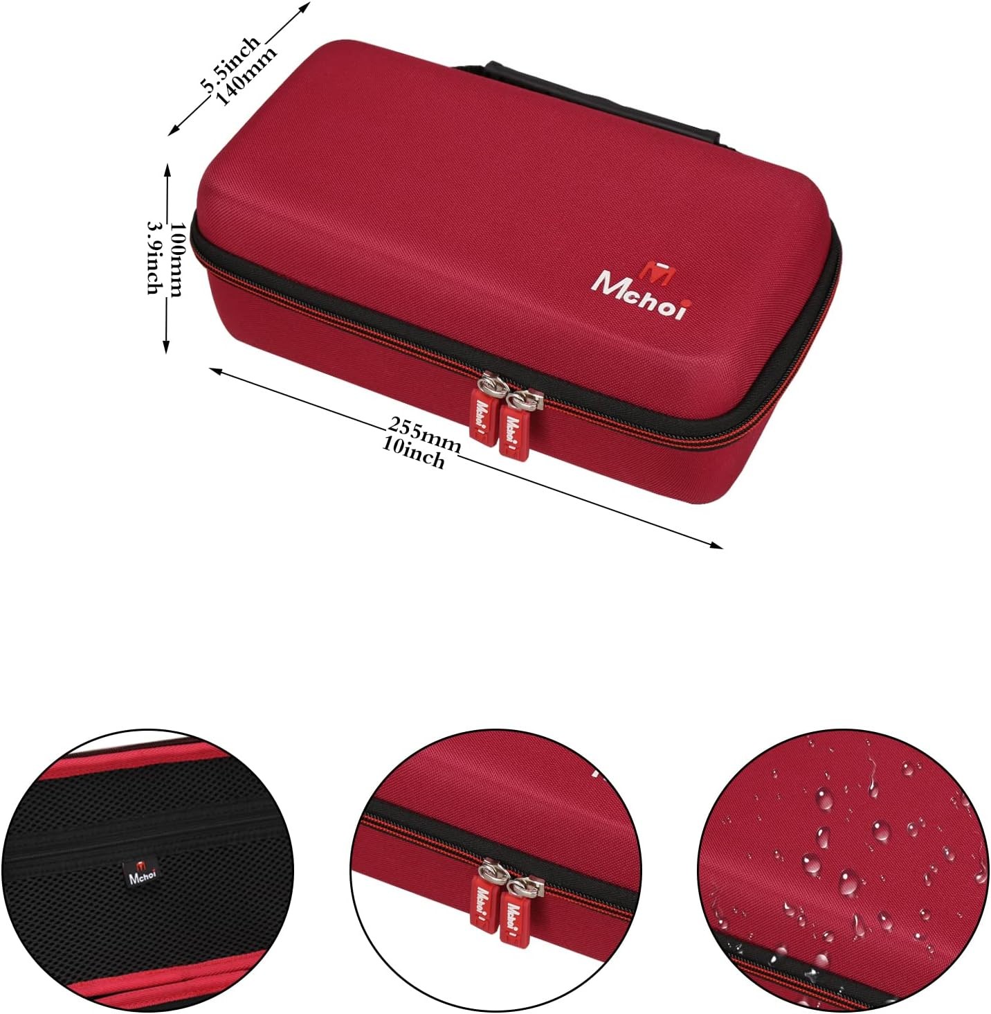 Mchoi Hair Clipper Case Fits for Wahl Professional 5-Star #8148 / #8504 /... 