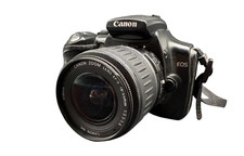 Canon EOS 300D con EF-S 18-55mm f/3.5-5.6 Nero, Fotocamera Reflex Digitale