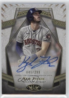 2022 Topps Tier One Prime Performers 41/299 Kyle Tucker #PPA-KT Auto qf8