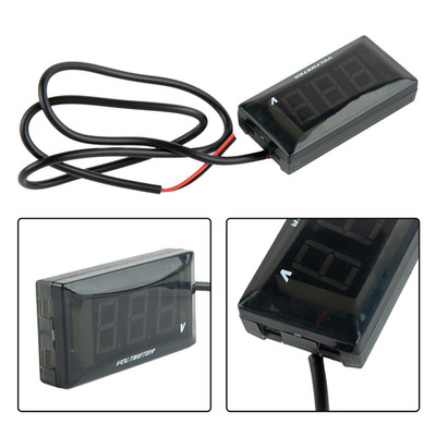 Für Autos Motorräder Digital Voltmeter Umspannwerk Automation 12V Panel