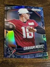 GRAHAM MERTZ 2025 Panini Prizm #392 Rookie Navy Camo Prizm /25