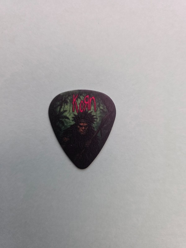 Korn Guitar Pick JAMES MUNKY SHAFFER South America