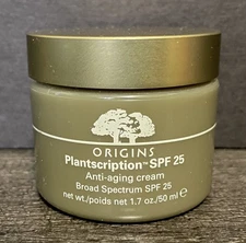 Origins Plantscription SPF 25 Power Anti-Aging Oil Free Cream 1.7 oz/ 50 ml