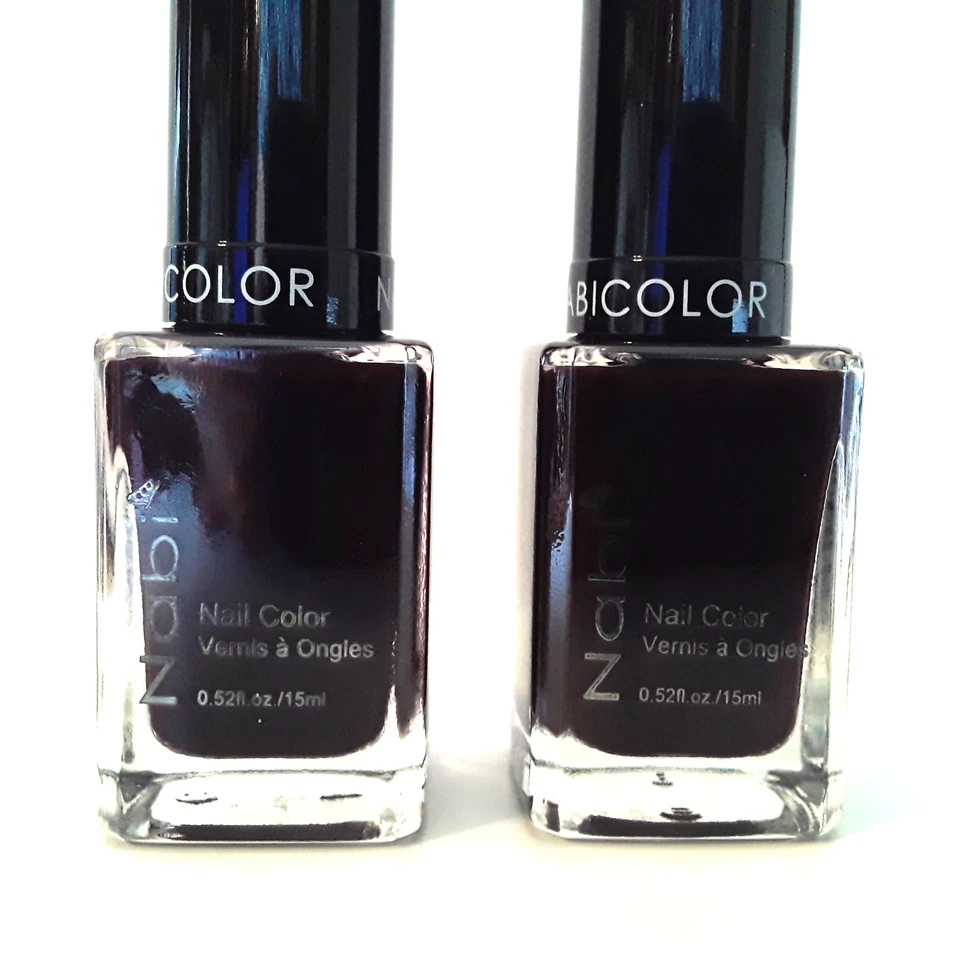 Esmalte de uñas Nabi Color - Blackberry # 13 - Lote de 2 - 0,52 Fl. Oz. Cada Foto 3 de 4
