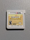 Detective Pikachu (Nintendo 3DS, 2018) Cartridge Only - Authentic - Tested