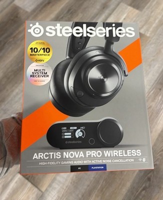 Arctis Nova Pro Wireless Gaming Headset Steel Series, Compatible with PS5, PS4