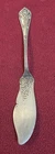 Antique 1895 Towle Sterling Silver "Rustic" Butter Knife ~ Monograms