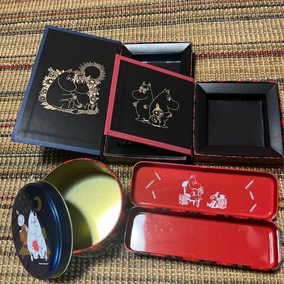 Moomin storage can and Bo set