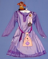 Disney Wish Asha new costume dress-girl 4-6X pouch necklace-plush Valentino-EUC