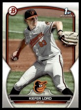 2023 Bowman Draft Kiefer Lord Rookie Baltimore Orioles #BD-137
