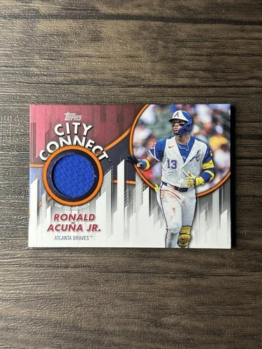 2026 Topps Series 2 Ronald Acuna Jr City Connect Jersey Relic /25 #CC2-RA