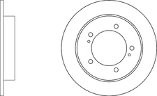 2x Solid Brake Discs and Pads fits SUZUKI JIMNY SN413 1.3 Front 1998 on 289mm