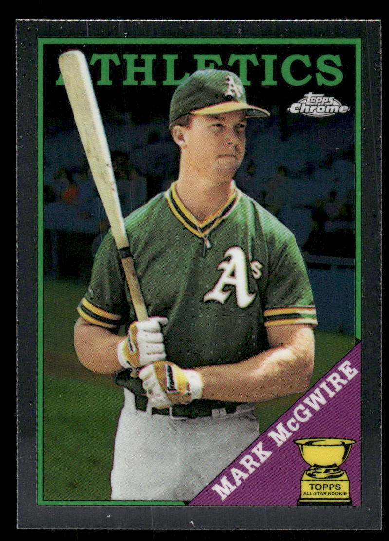 2017 Topps Chrome Update #TARC-4 Mark McGwire Topps All-Rookie Cup