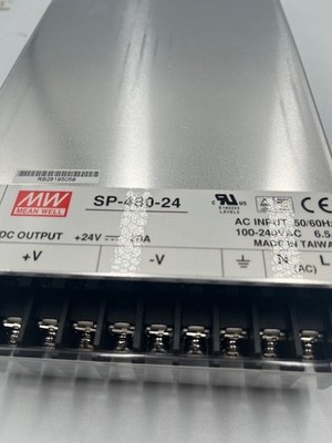 MEAN WELL SP-480-24 Power Supply 24V 20A 100-240VAC