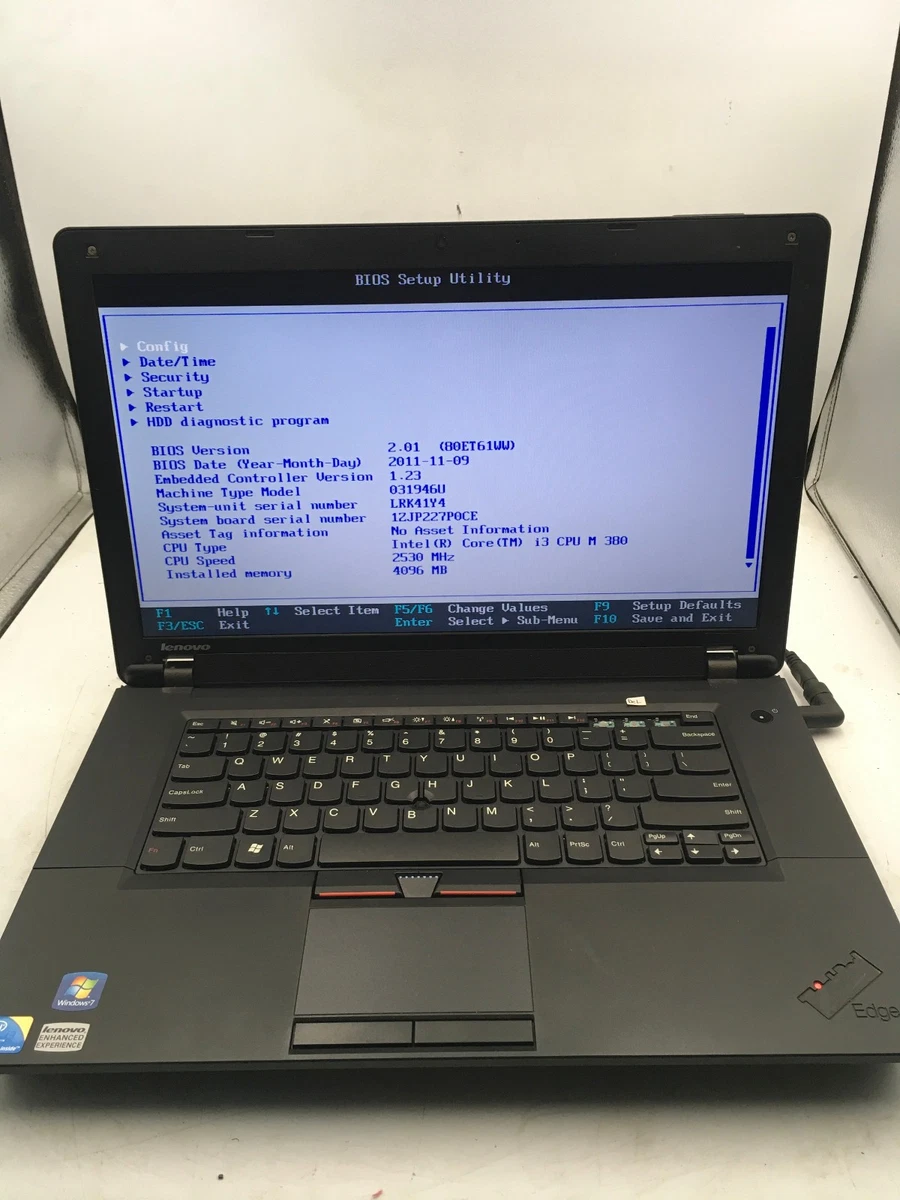 Lenovo ThinkPad Edge 15 Core I3 – Pour Pièces Détachées