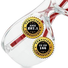 Clear Safety Glasses Eye Protection - Comfort Eyewear with our SuperLite and ...