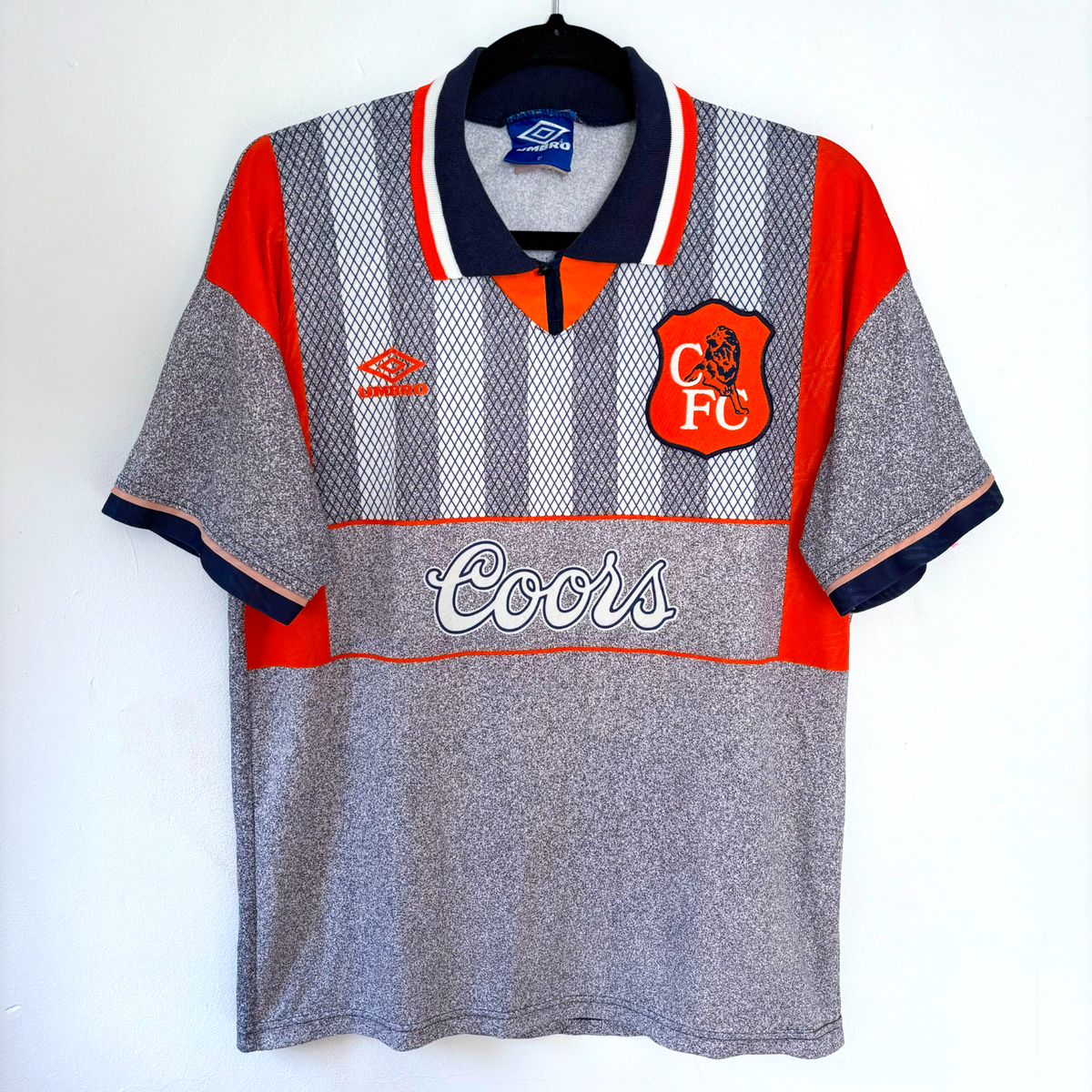 ウェア Chelsea FC Umbro [FA CAP final 1994 ] Bonhams : Chelsea 1994 F.A. Cup Final shirt