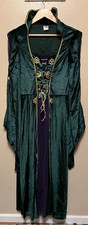 Hocus Pocus Costume Winifred Sanderson Green Salem Witch Dress Only Women's Sz L