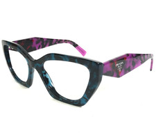 Prada Eyeglasses Frames VPR09Y 06Z-1O1 Purple Tortoise Blue Cat Eye 54-18-135