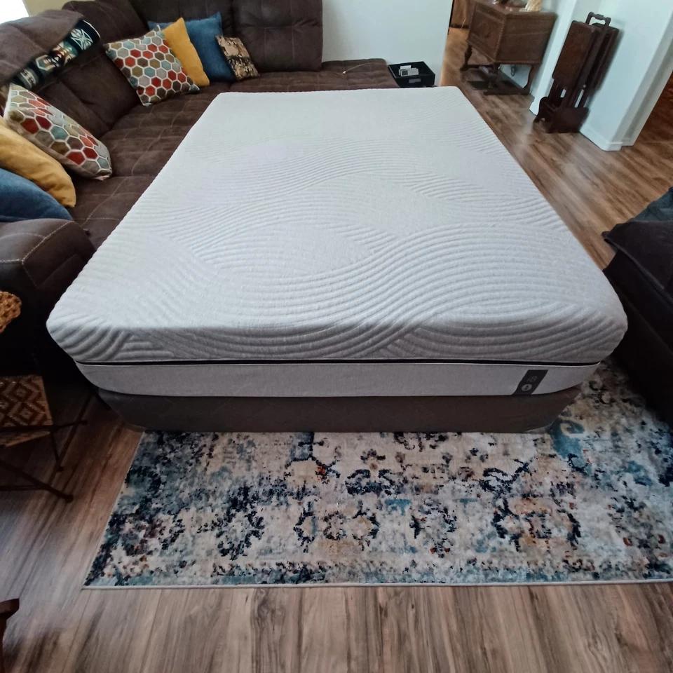 CAMA INTELIGENTE DUAL i8 360 QUEEN SIZE SLEEP NUMBER CON CAJA BASE y REMOTES Foto 3 de 4
