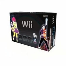 Nintendo Wii Console With Just Dance 3 Bundle Black Very Good 4Z