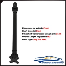 Front Driveshaft Drive Shaft Assembly For BMW X5 2007-2013 V8 938-256 65-7064