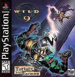 WILD 9 (Playstation 1, DISC ONLY) - Cape Fear Games