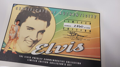 Rare MGM Home Video Ultimate 18 Elvis VHS Movie Set Guitar Case