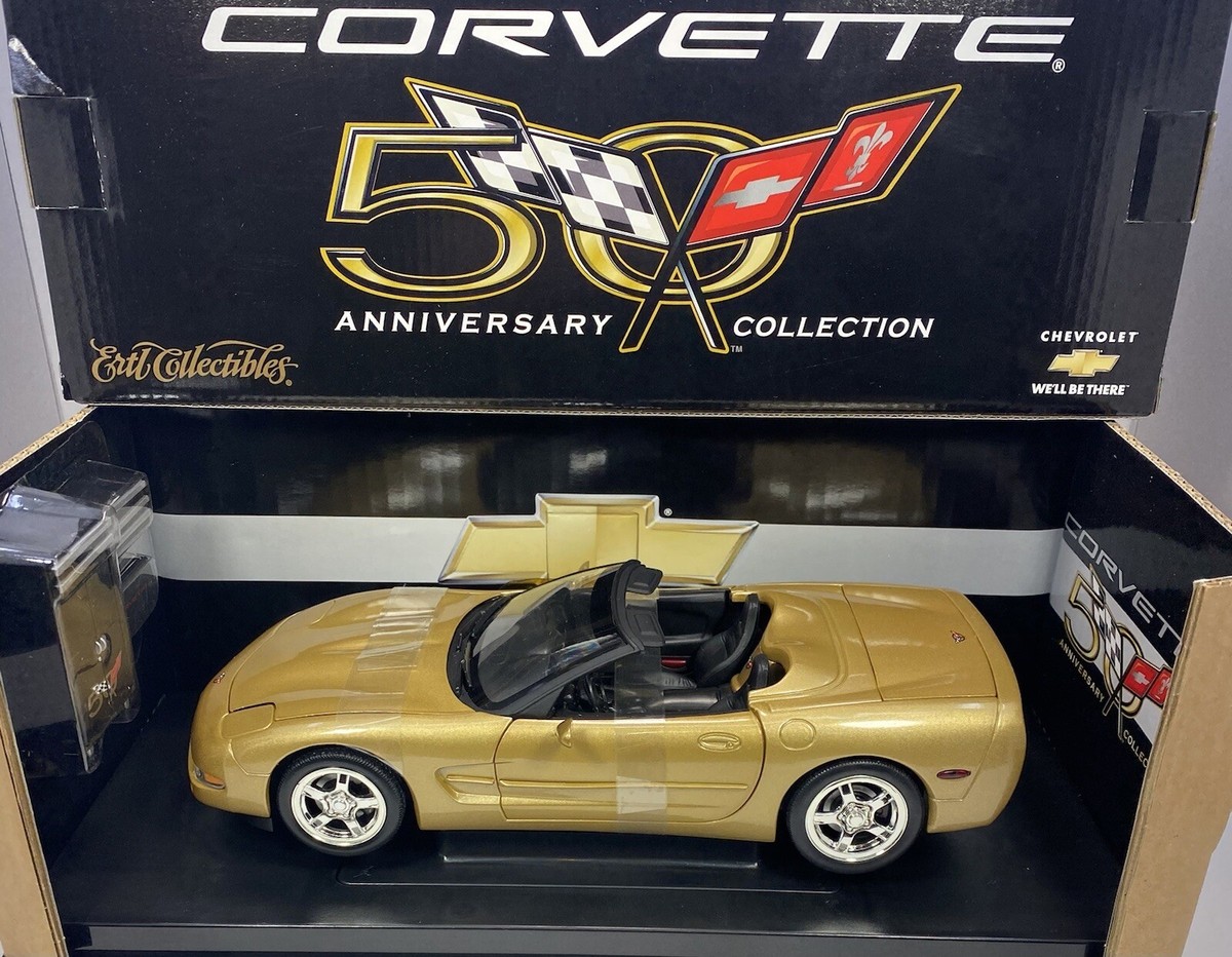 American Muscle/Ertl. 1/18 Scale 1998 CHEVY CORVETTE “AZTEC GOLD