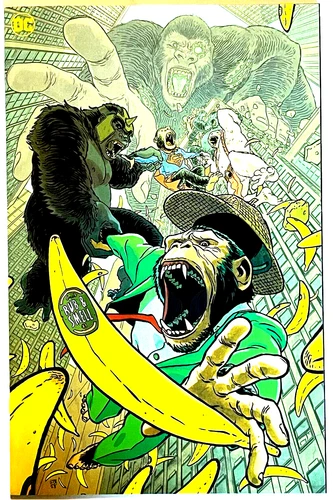 APE-RIL SPECIAL #1 HAYDEN SHERMAN CARD STOCK BANANA SCENT VARIANT 2024 DC NM