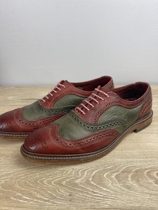 Allen Edmonds 9E Jingle Bell Mok Rojo 