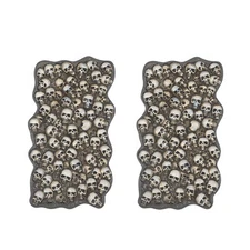 Department 56 Village Halloween Accessories Skulls Road Landscape Figurine Set